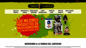 What Lafabricadelcartucho.com website looked like in 2019 (5 years ago)