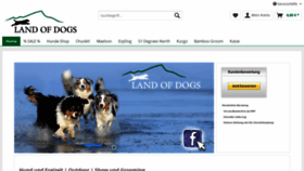 What Landofdogs.de website looked like in 2019 (5 years ago)
