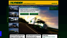 What Lynden.com website looked like in 2019 (5 years ago)
