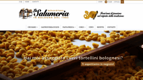 What La-salumeria.it website looked like in 2019 (5 years ago)