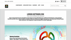 What Lisensi-software.com website looked like in 2019 (5 years ago)