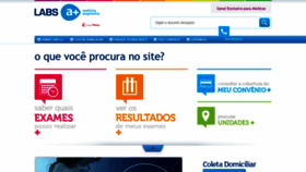 What Labsamais.com.br website looked like in 2019 (5 years ago)