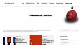 What Lonefakta.se website looked like in 2019 (5 years ago)