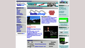 What Linth.net website looked like in 2019 (5 years ago)