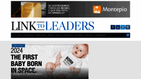 What Linktoleaders.com website looked like in 2019 (6 years ago)