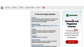 What Lenguaje.com website looked like in 2019 (5 years ago)
