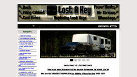 What Lostakey.net website looked like in 2019 (5 years ago)