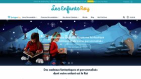 What Lesenfantsroy.com website looked like in 2019 (5 years ago)