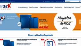 What Litfax.berlin website looked like in 2019 (5 years ago)
