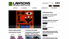What Lawsons.com.au website looked like in 2019 (5 years ago)