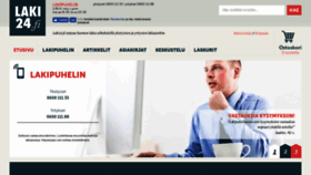 What Laki24.fi website looked like in 2019 (5 years ago)