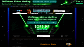 What Laserpointerpro.com website looked like in 2019 (5 years ago)