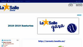 What Lasallezarautz.sallenet.org website looked like in 2019 (5 years ago)
