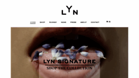 What Lynlingerie.ch website looked like in 2019 (5 years ago)