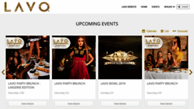 What Lavorestaurant.taogroup.com website looked like in 2019 (5 years ago)