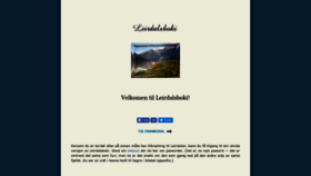 What Leirdalsboki.no website looked like in 2019 (5 years ago)
