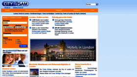 What London.citysam.de website looked like in 2019 (5 years ago)