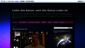 What Liebe-das-ganze.blogspot.de website looked like in 2019 (5 years ago)