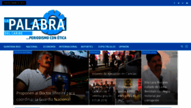 What Lapalabradelcaribe.com website looked like in 2019 (6 years ago)