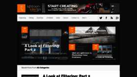 What Lightroomkillertips.com website looked like in 2019 (5 years ago)
