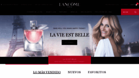 What Lancome.com.mx website looked like in 2019 (5 years ago)