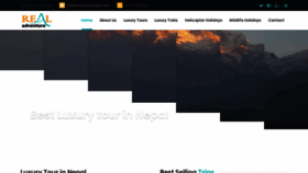 What Luxurytourinnepal.com website looked like in 2019 (5 years ago)