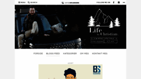What Lifebychristian.com website looked like in 2019 (5 years ago)