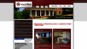 What Li-ra.pl website looked like in 2019 (5 years ago)