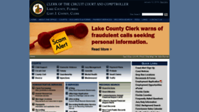 What Lakecountyclerk.org website looked like in 2019 (5 years ago)