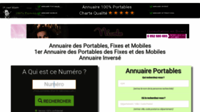 What Lannuaire.fr website looked like in 2019 (5 years ago)