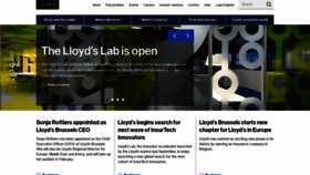 What Lloyds.com website looked like in 2019 (5 years ago)