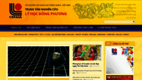 What Lyhocdongphuong.org.vn website looked like in 2019 (5 years ago)