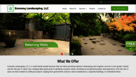 What Landscapingseattle.com website looked like in 2019 (5 years ago)