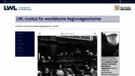 What Lwl-regionalgeschichte.de website looked like in 2019 (5 years ago)