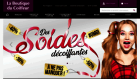 What Laboutiqueducoiffeur.com website looked like in 2019 (5 years ago)