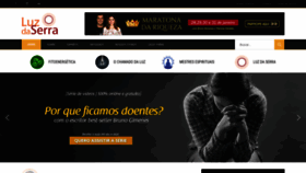 What Luzdaserra.com.br website looked like in 2019 (5 years ago)