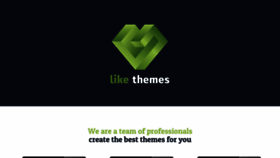 What Like-themes.com website looked like in 2019 (5 years ago)