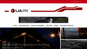 What Lja.mx website looked like in 2019 (5 years ago)
