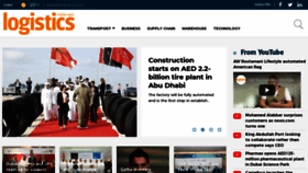 What Logisticsmiddleeast.com website looked like in 2019 (5 years ago)