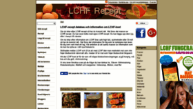 What Lchfrecept.com website looked like in 2019 (5 years ago)