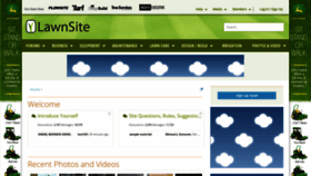 What Lawnsite.com website looked like in 2019 (5 years ago)