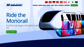 What Lvmonorail.com website looked like in 2019 (5 years ago)