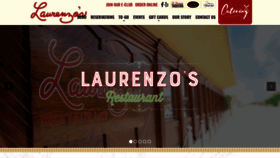 What Laurenzos.net website looked like in 2019 (5 years ago)