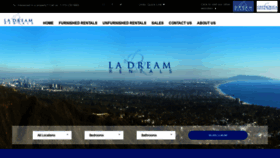What Losangelesdreamrentals.com website looked like in 2019 (5 years ago)