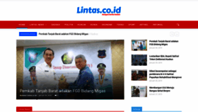 What Lintas.co.id website looked like in 2019 (5 years ago)