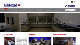 What Lablinea.com.br website looked like in 2019 (5 years ago)