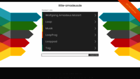 What Little-amadeus.de website looked like in 2019 (5 years ago)