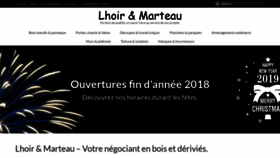 What Lhoiretmarteau.be website looked like in 2019 (5 years ago)
