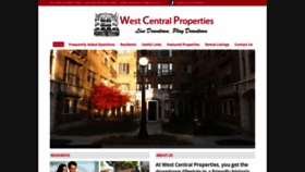 What Liveinwestcentral.com website looked like in 2019 (5 years ago)