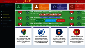 What Likenhanh24h.com website looked like in 2019 (5 years ago)